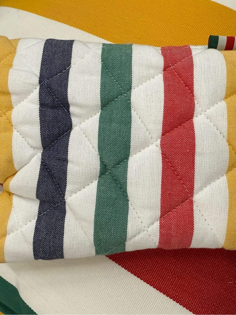 *BUNDLE* Hudson's Bay Stripes - HBC STRIPES Apron & Oven Mitt -Multi-Coloured - Picture 8 of 8